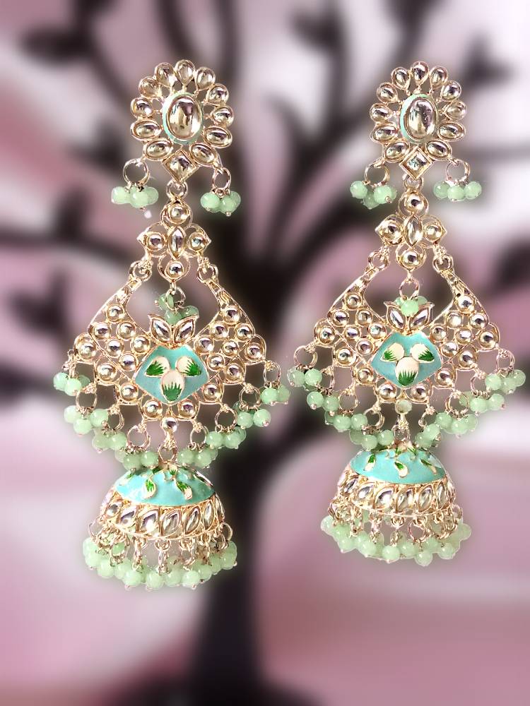 Light Green Sparkle St Patrick's Day Earrings. | eBay