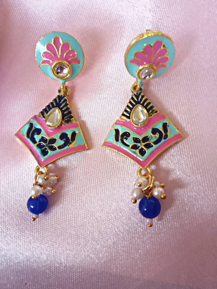 ROMA PINK BLUE DANGLERS